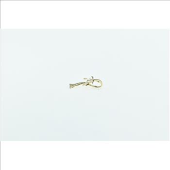 14K Palm Tree Tropical Motif Beach Travel Yellow Gold Charm/Pendant