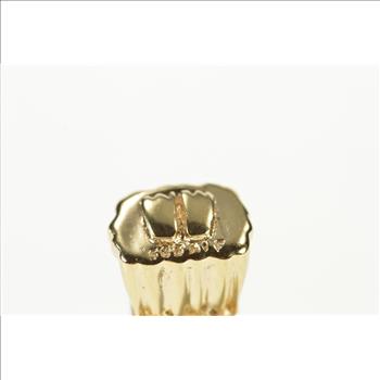 14K Pandora Angel Retired Guardian Yellow Gold Charm/Pendant