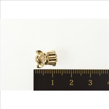 14K Pandora Angel Retired Guardian Yellow Gold Charm/Pendant