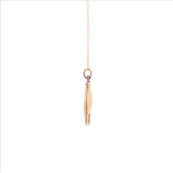 14K Rock & Roll Hand Sign Language Symbol Yellow Gold Charm/Pendant