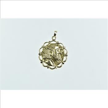 14K Saint Jude Lost Causes Patron Saint Yellow Gold Charm/Pendant