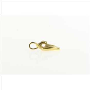 14K Shaka Sign Aloha Hang Loose Hand Gesture Yellow Gold Charm/Pendant