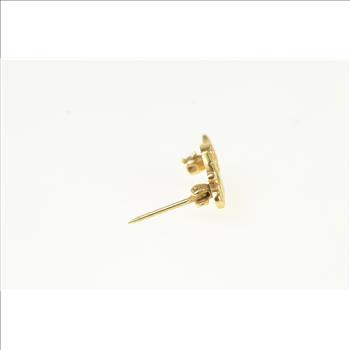 14K Shriners Symbol Emblem Scimitar Lapel Yellow Gold Pin/Brooch