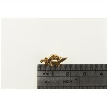 14K Shriners Symbol Emblem Scimitar Lapel Yellow Gold Pin/Brooch