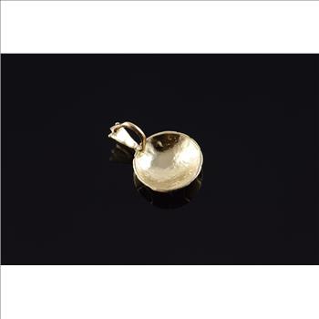 14K Soccer Ball Yellow Gold Charm/Pendant