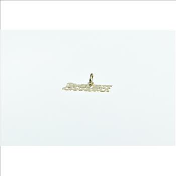 14K Sweetest Grandma Grandmother Mothers Day Yellow Gold Charm/Pendant