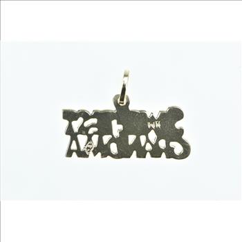 14K Sweetest Grandma Grandmother Mothers Day Yellow Gold Charm/Pendant