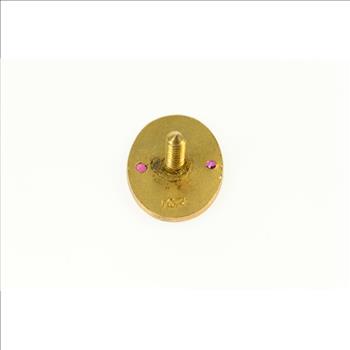 14K Tall Cedars of Lebanon Enamel Masonic Lapel Yellow Gold Pin/Brooch