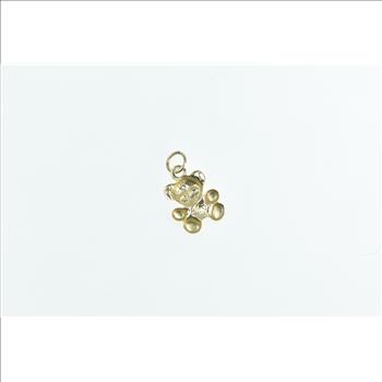 14K Teddy Bear Stuffed Animal Childrens Toy Yellow Gold Charm/Pendant