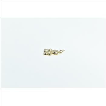 14K Teddy Bear Stuffed Animal Childrens Toy Yellow Gold Charm/Pendant