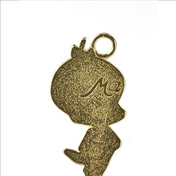 14K Tweety Bird Looney Toons Warner Brothers Yellow Gold Charm/Pendant
