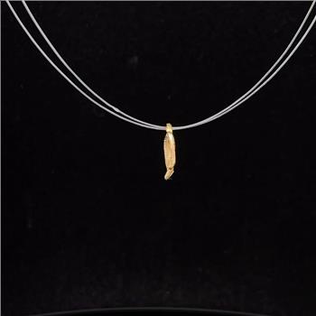 14K Two Heart Love Symbol Vintage Yellow Gold Charm/Pendant