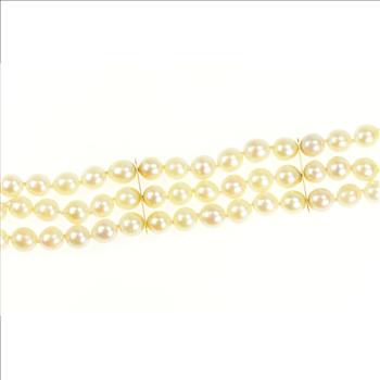 14K Victorian English Pearl Rose Cut Diamond Nephrite Yellow Gold Bracelet 7