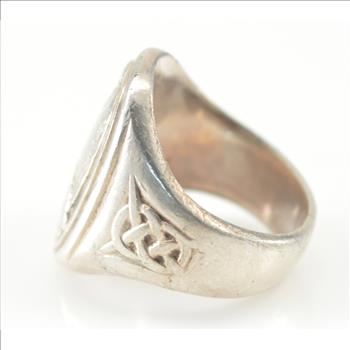 15.2g Solid Silver Georg Jensen Eagle from 1982 for the Franklin Mint-Collectors Piece Sterling Ring Size 6.5 / Marked 925
