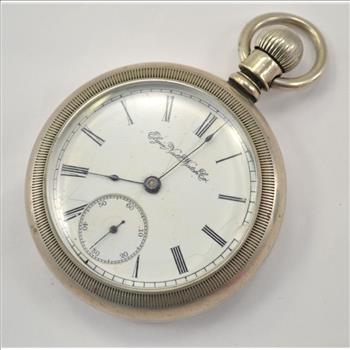 1894 Elgin Pocket Watch, 18 Size, 15 Jewel