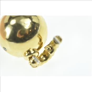 18K 0.20 Ctw David Yurman Solari Diamond Yellow Gold Pendant