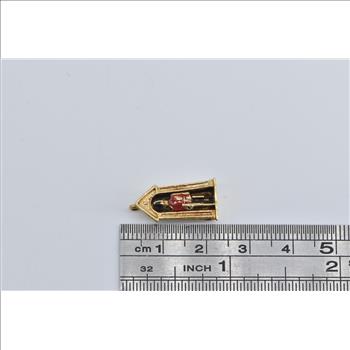 18K 3D Articulated Kings Guard London Buckingham Yellow Gold Charm/Pendant