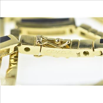 18K Bernard K. Passman Black Coral Collar Yellow Gold Necklace 16.5