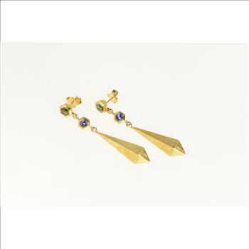18K David Yurman Modern Renaissance Yellow Gold Earrings Property Room