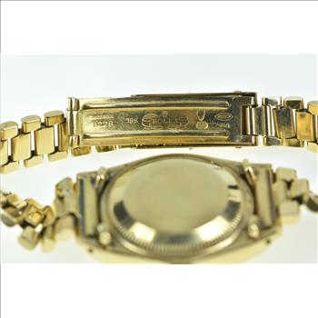 18k Gold Rolex Datejust 26mm 6927 Bark Bezel 1980's Watch - Women's