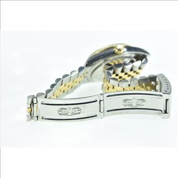 18K Gold Rolex Datejust Model 16233 Watch - Men's