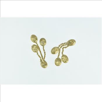 18K Marco Bicego Jaipur Charm Drop Dangle Yellow Gold Earrings