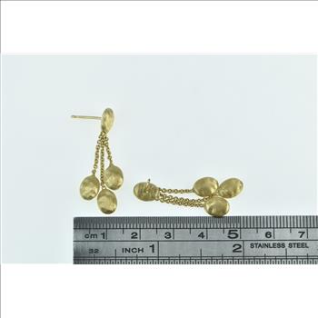 18K Marco Bicego Jaipur Charm Drop Dangle Yellow Gold Earrings