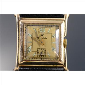 1930's Rolex Square Face Manual Wind Watch Watch - Men's