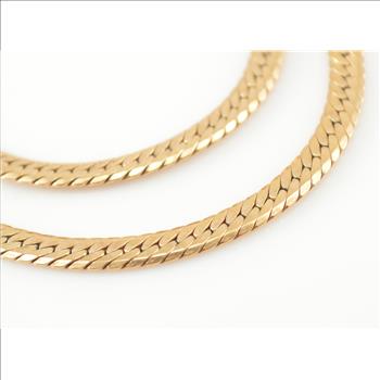 19.4g Gold Filled Herringbone Chain 20 