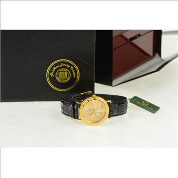 1998 1/2 Oz. Gold Eagle $5 Coin Watch - Men's