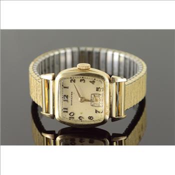 28mm Hamilton 17 Jewel Vintage Wrist Watch - Men's