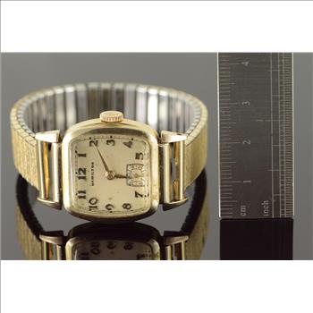 28mm Hamilton 17 Jewel Vintage Wrist Watch - Men's
