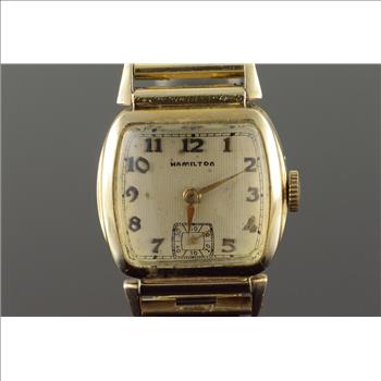 28mm Hamilton 17 Jewel Vintage Wrist Watch - Men's