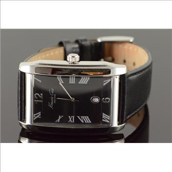 34mm Kenneth Cole Tank Style Watch - Men's