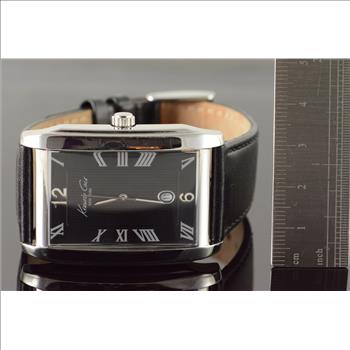 34mm Kenneth Cole Tank Style Watch - Men's