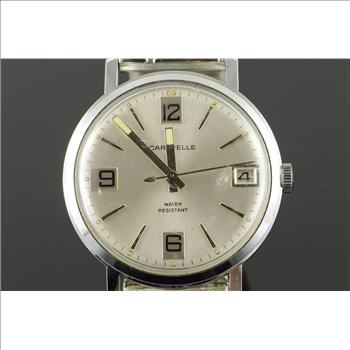 35mm Caravelle Vintage Mechanical Wrist Watch - Men's