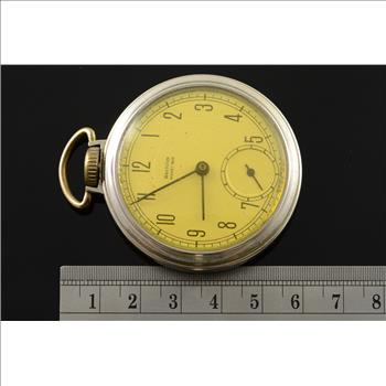 50mm Westclox Pocket Ben 'Dollar' Vintage Mechanical Pocket Watch
