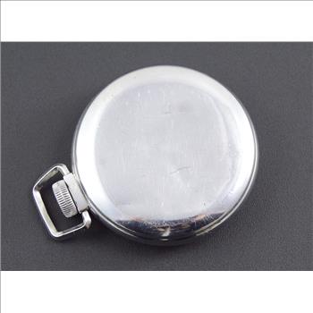 55.1g VINTAGE Ingraham Sturdy 39 mm Face Pocket Watch