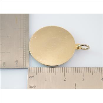 7.1g Hebrew Characters Medallion Pendant