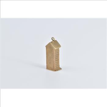 9K Royal Kings Queens Guard 3D Articulated Stand Yellow Gold Charm/Pendant