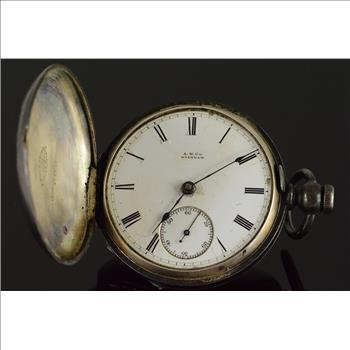 American Waltham Watch Co. 1880 11 Jewel 18s 54mm Case Key Wind Pocket Watch