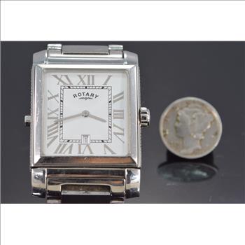 Black White Reversible Rotary Revelation Stainless