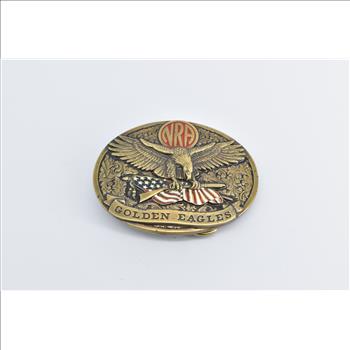 Bronze NRA Golden Eagles National Rifle Association Belt Buckle