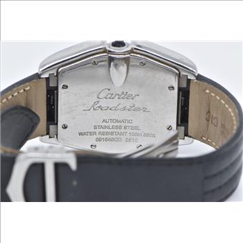 Cartier Stainless 37mm Roadster Las Vegas 2510 Automatic Watch - Men's