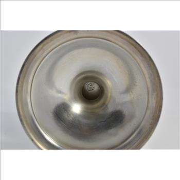 Coin Silver Gorham Birmingham Lion Door Knocker Vase