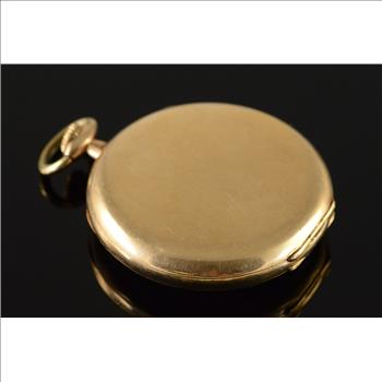 Elgin 1917 44mm Case 17 Jewel 12s Grade 345 Pocket Watch