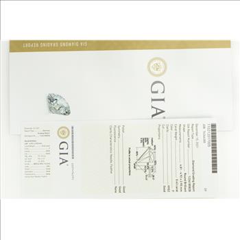 GIA 0.43 Ct Round Brilliant Cut F Color VVS2 Clarity Diamond