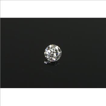 GIA 0.43 Ct Round Brilliant Cut F Color VVS2 Clarity Diamond