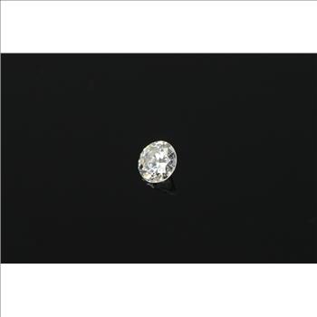 GIA 0.44 Ct Round Brilliant Cut E Color I1 Clarity Diamond