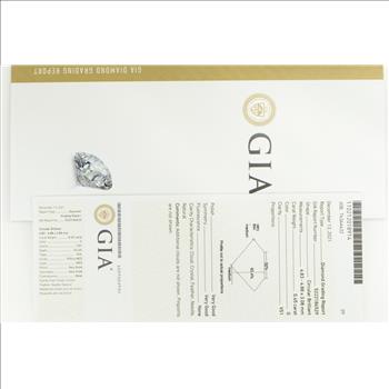 GIA 0.45 Ct Round Brilliant Cut G Color VS1 Clarity Diamond